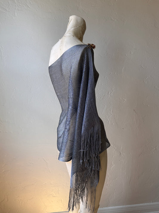 Slate Scarf Top