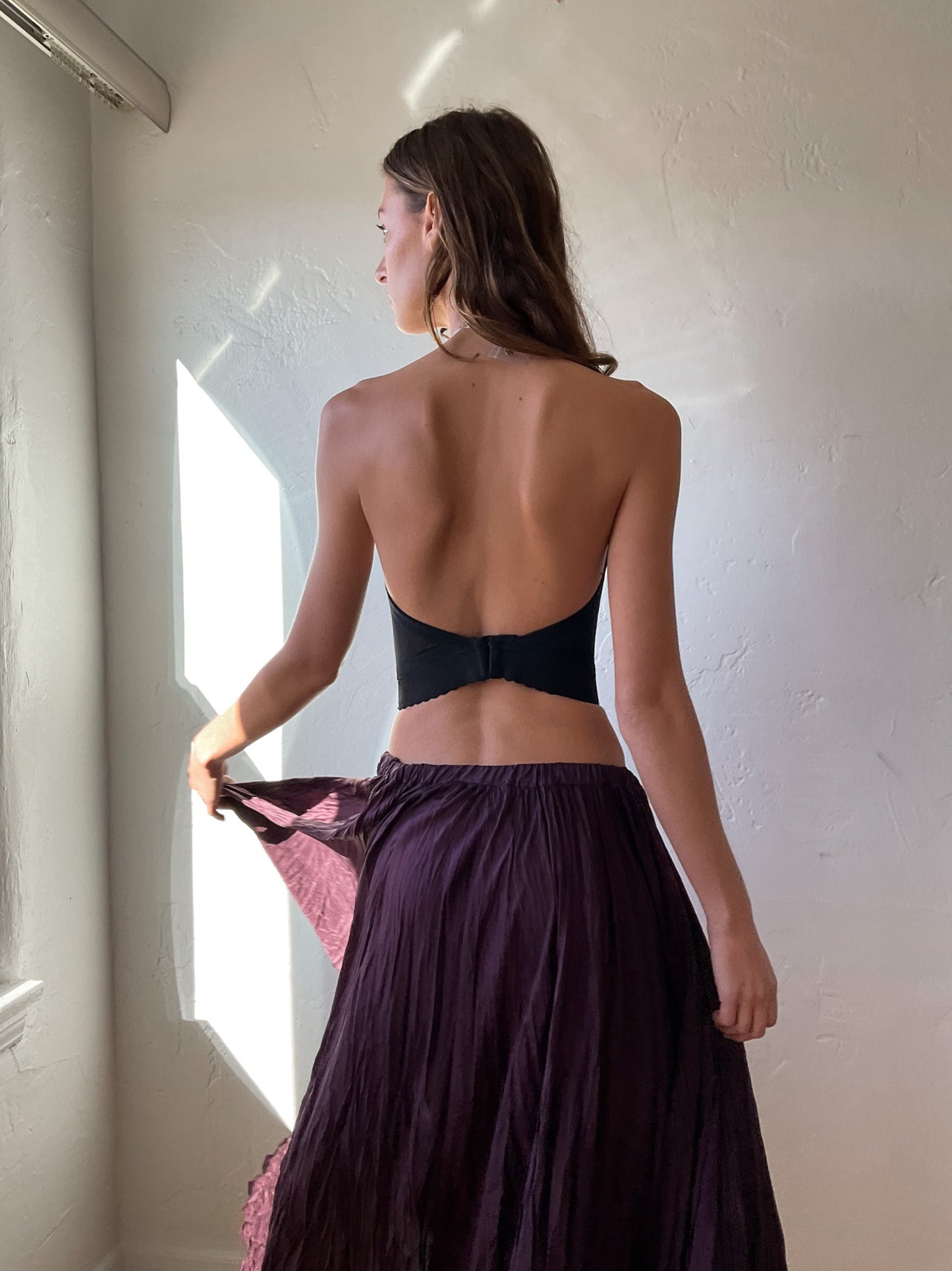 Cropped Swirl Bustier (32B/34B)