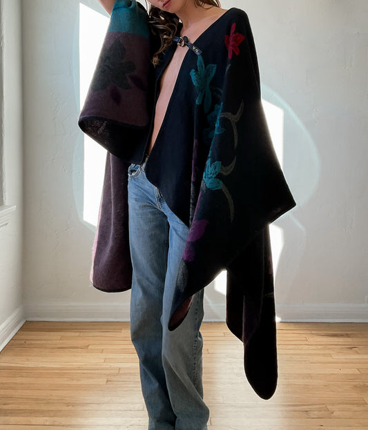 Wool Poncho (OS)