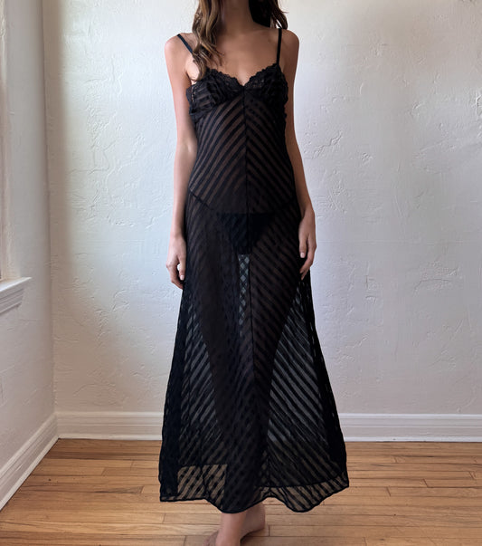 90s Sheer Dress (XS/S)