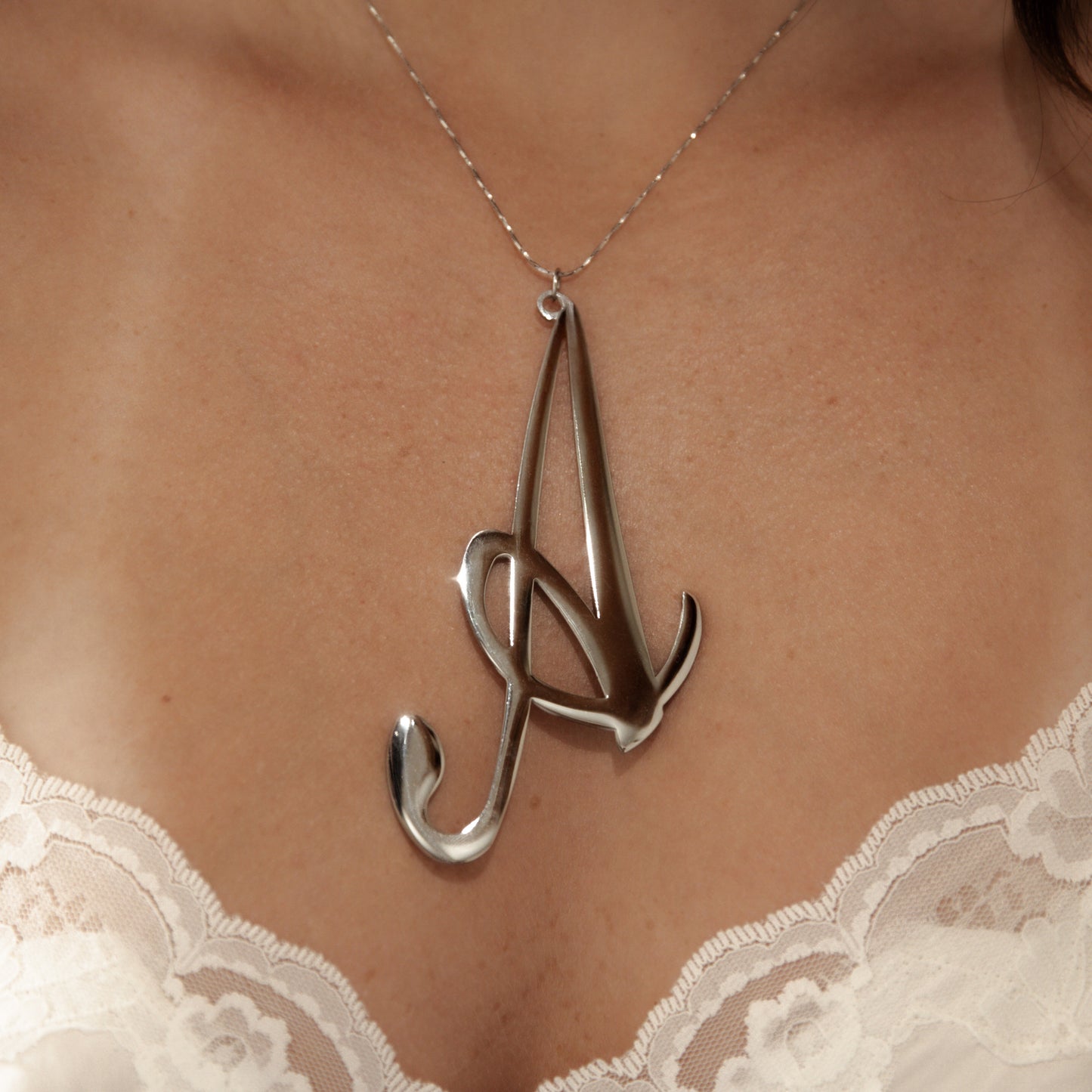 “A” Letter Necklace
