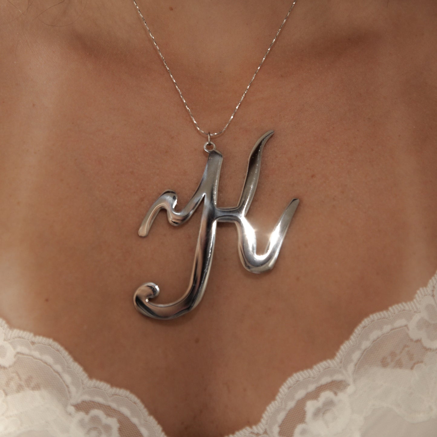 “K” Letter Necklace