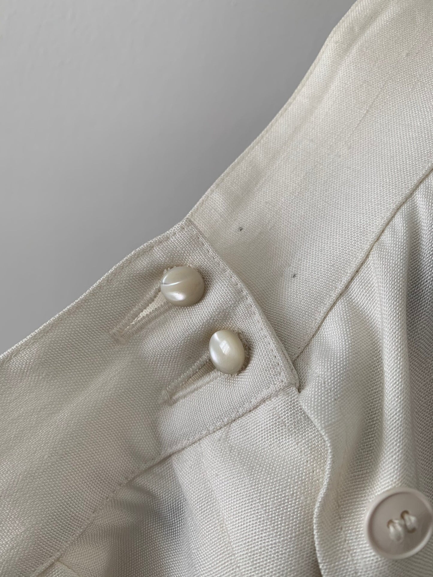 Linen Midi Skirt (26")