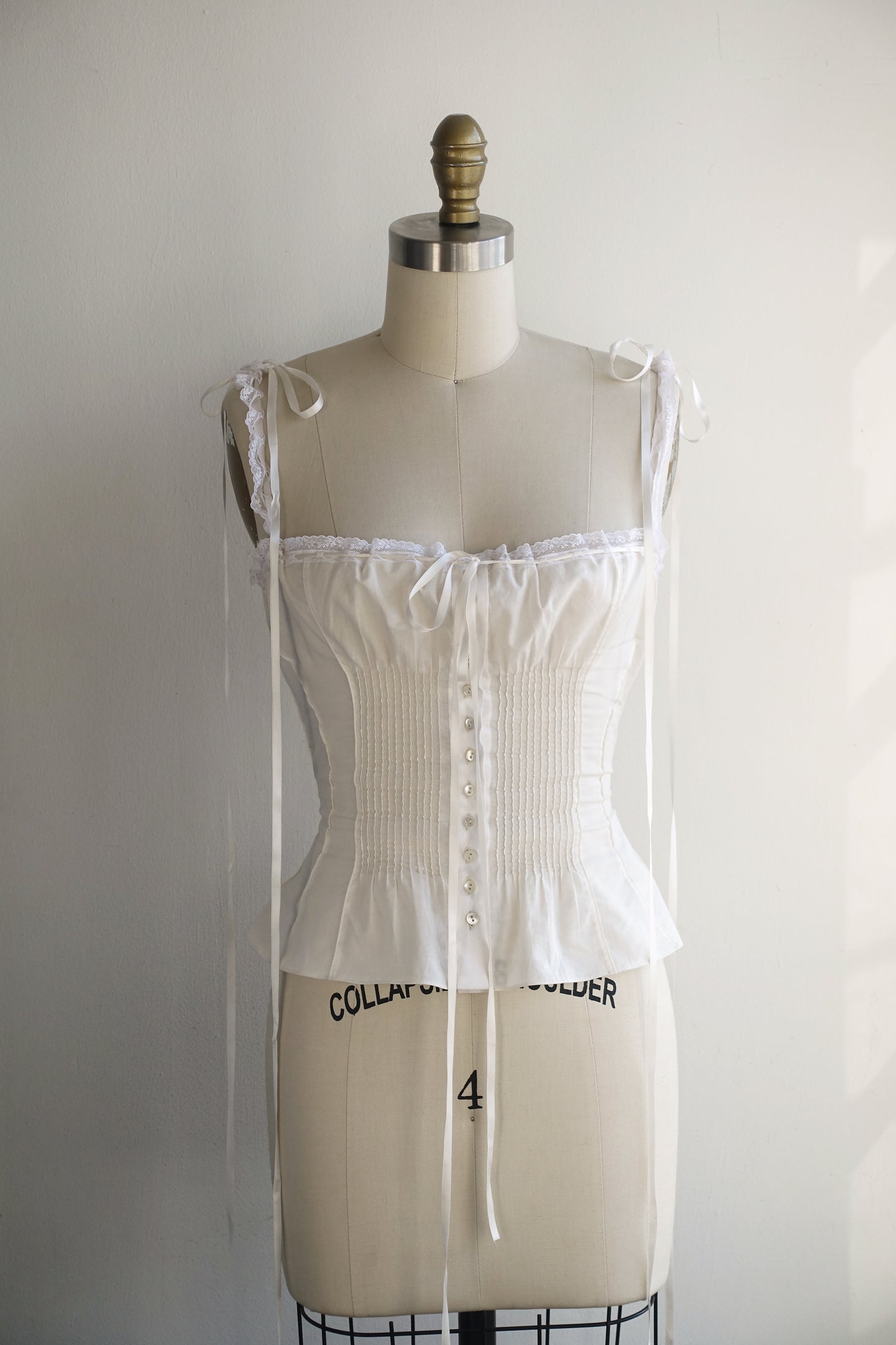 Julep Top - Ivory Ribbon