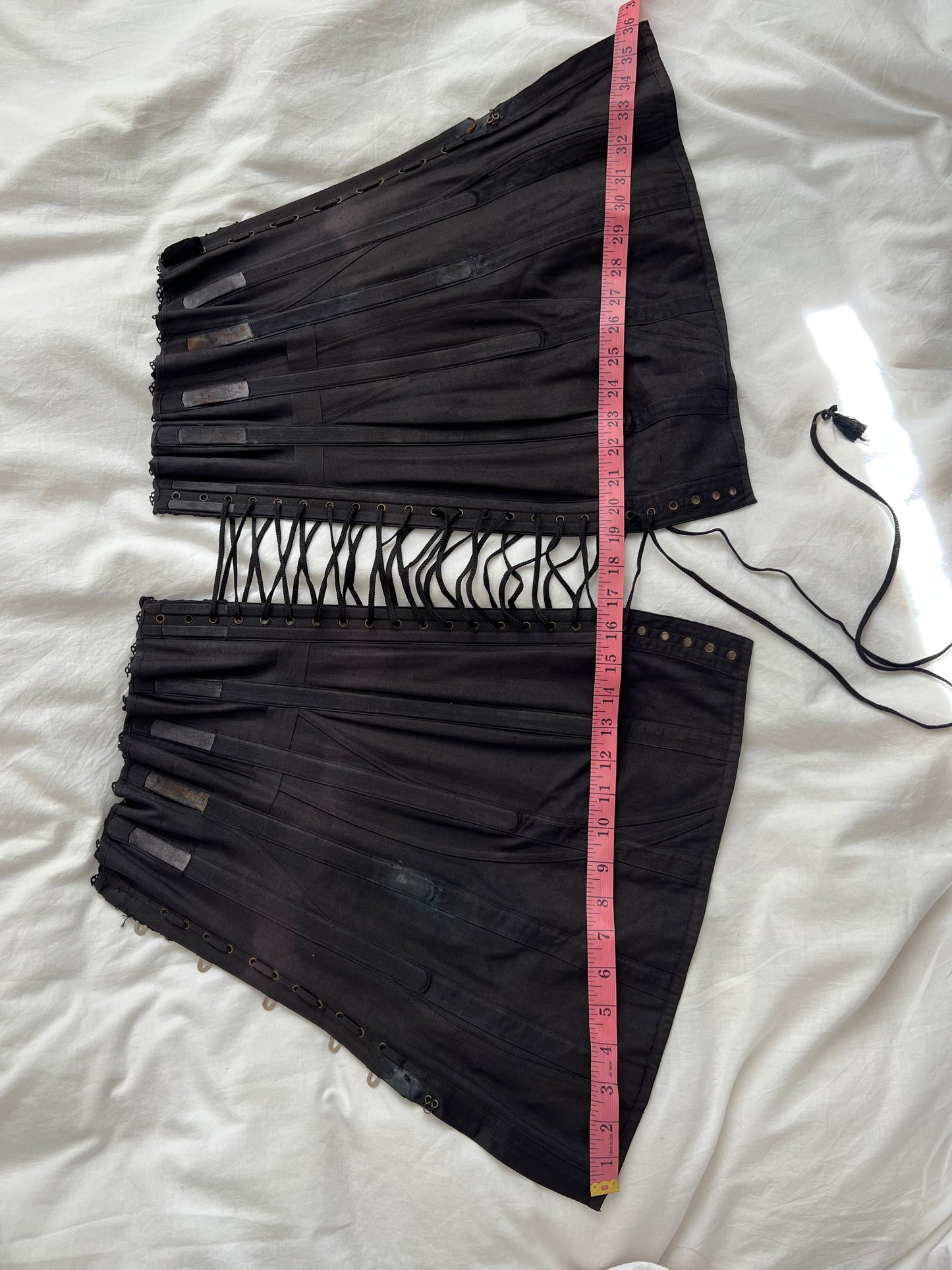 Midnight Edwardian Corset (XXS/XS)
