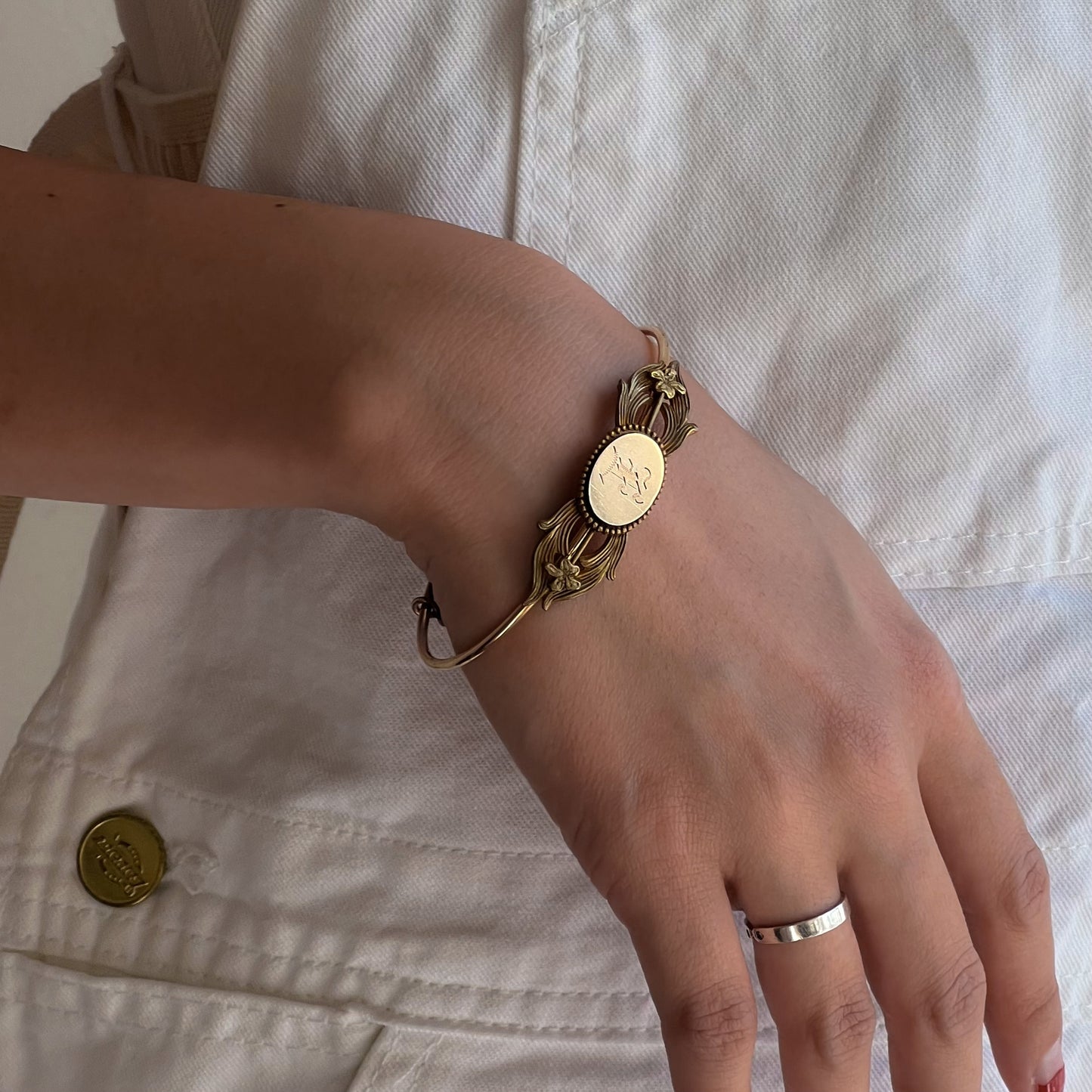 Victorian Initial Bracelet