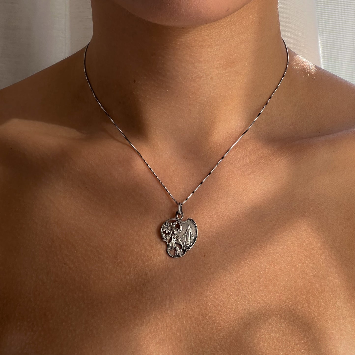 Victorian Silver Necklace