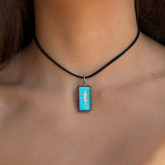 Victorian Butterfly Wing Necklace