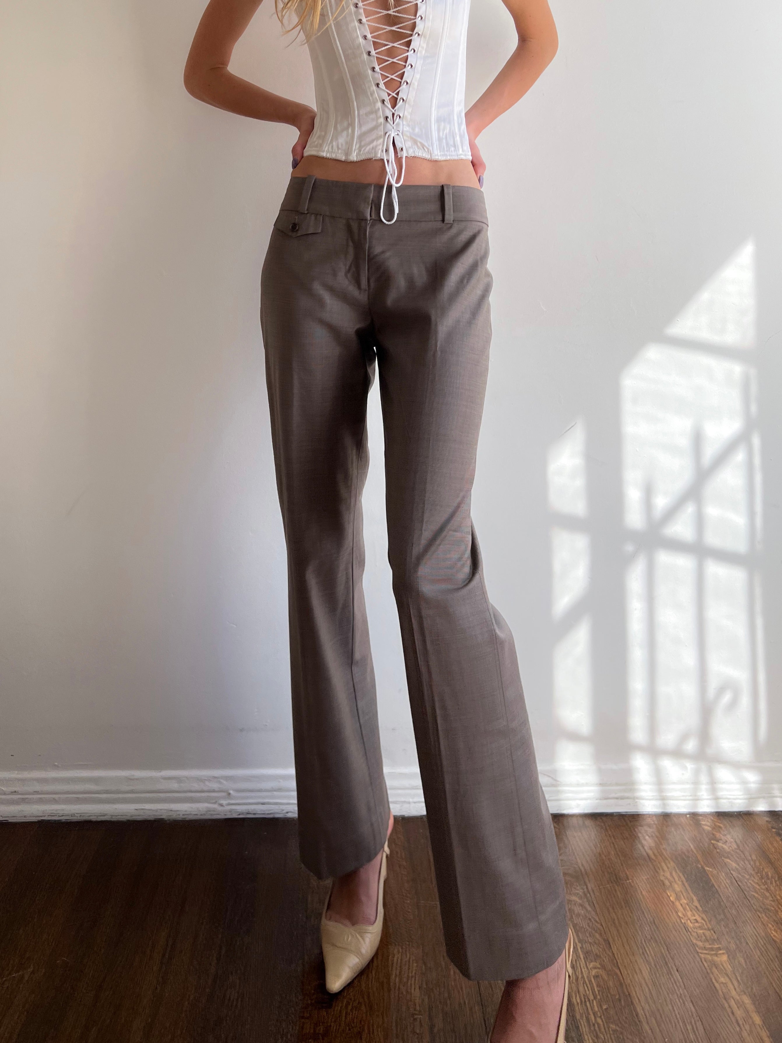Stunning Low Rise Slacks (28") Nuvonu