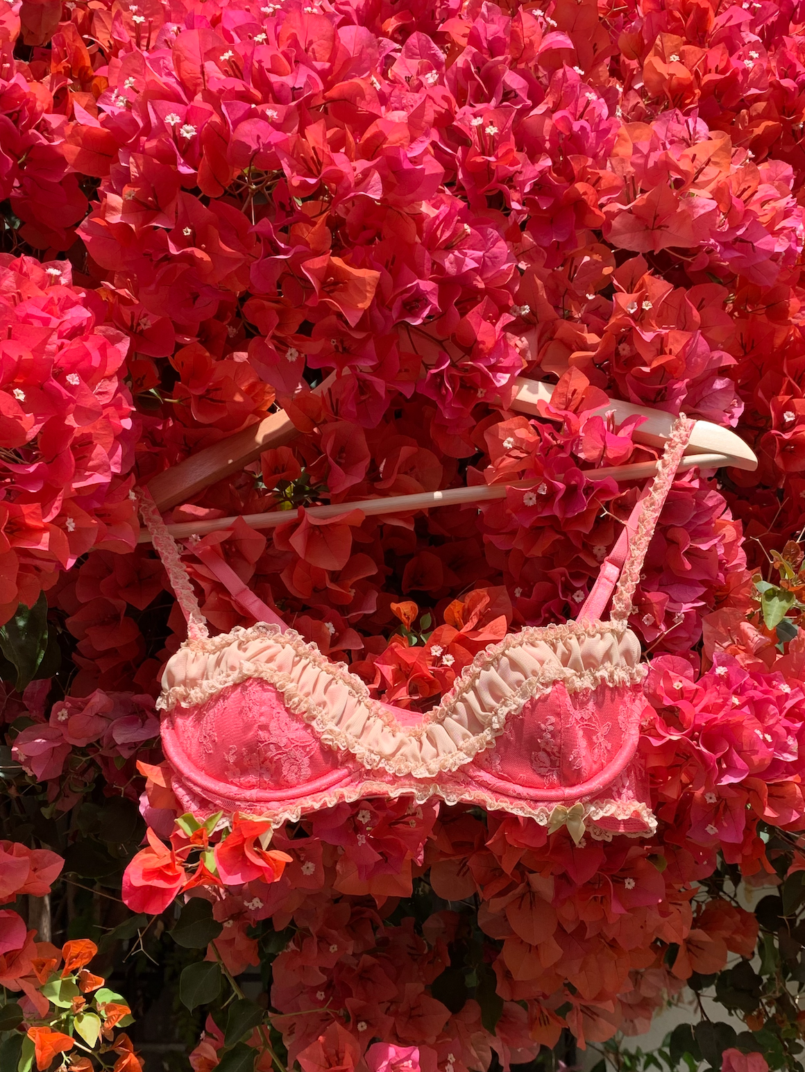 Queen Ruffle Bralette (34B/32C)