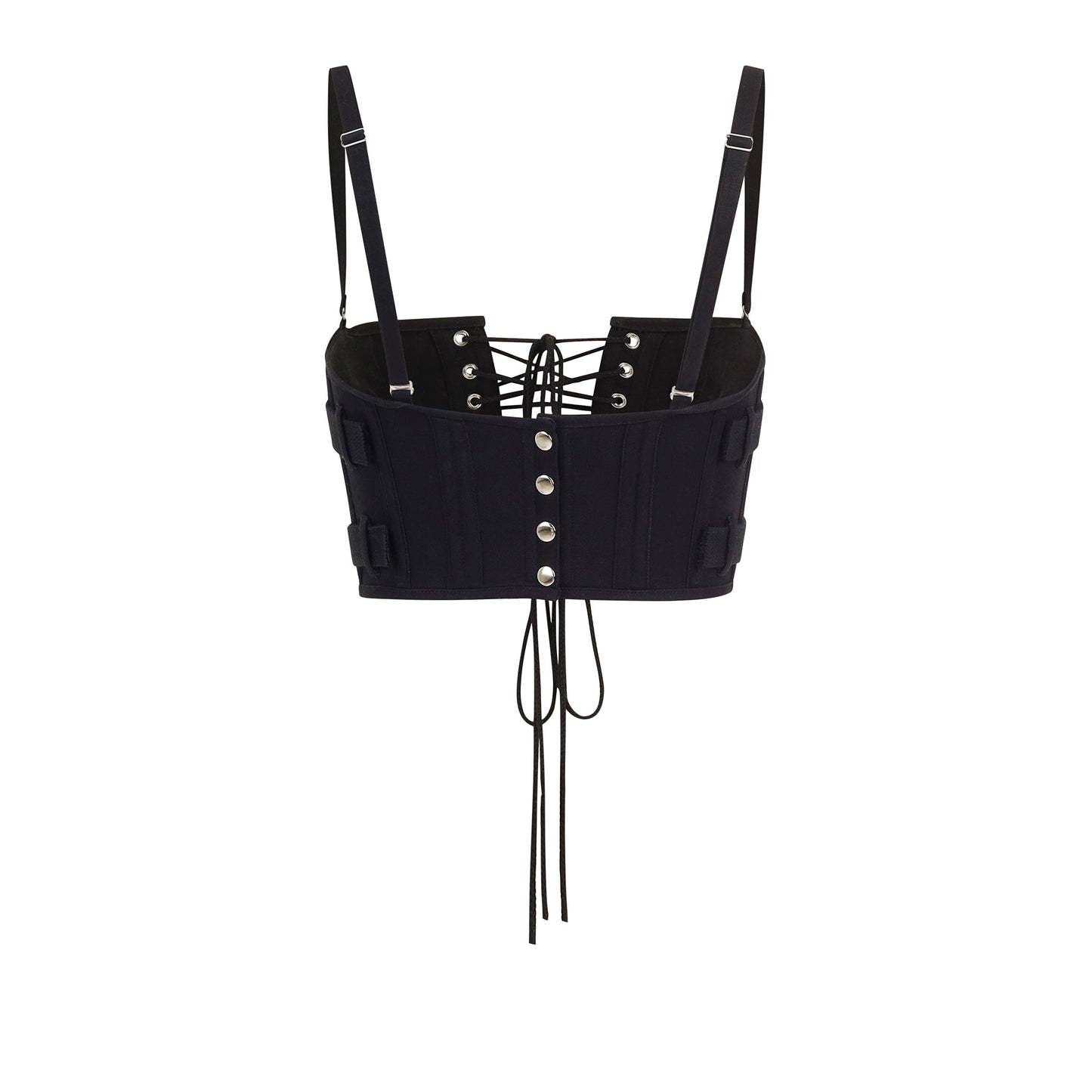 Buckle Corset in Midnight