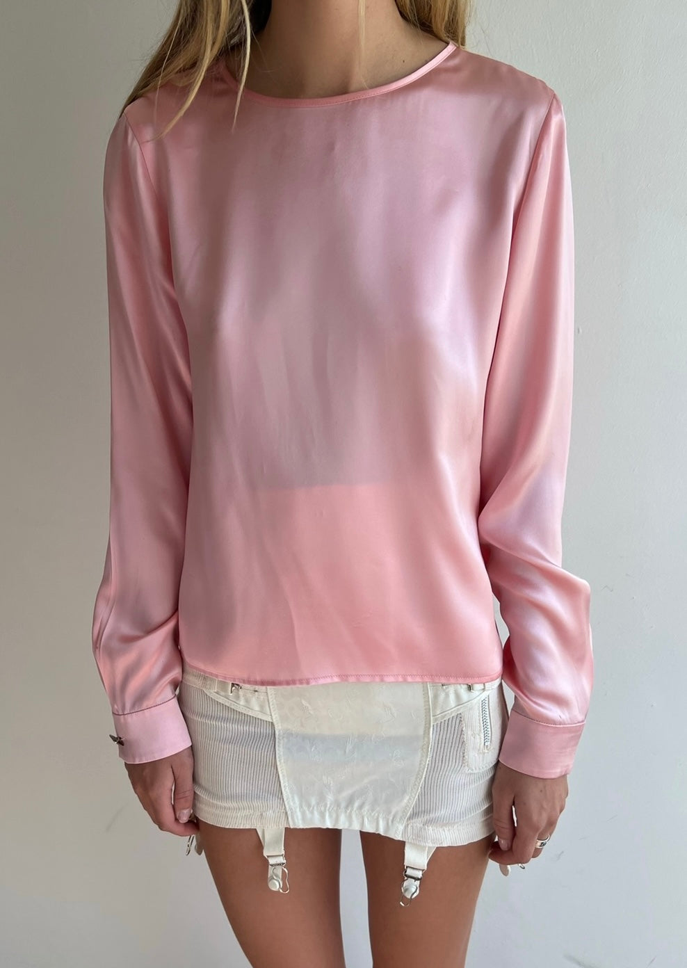 Liquid Silk Blouse (S/M)