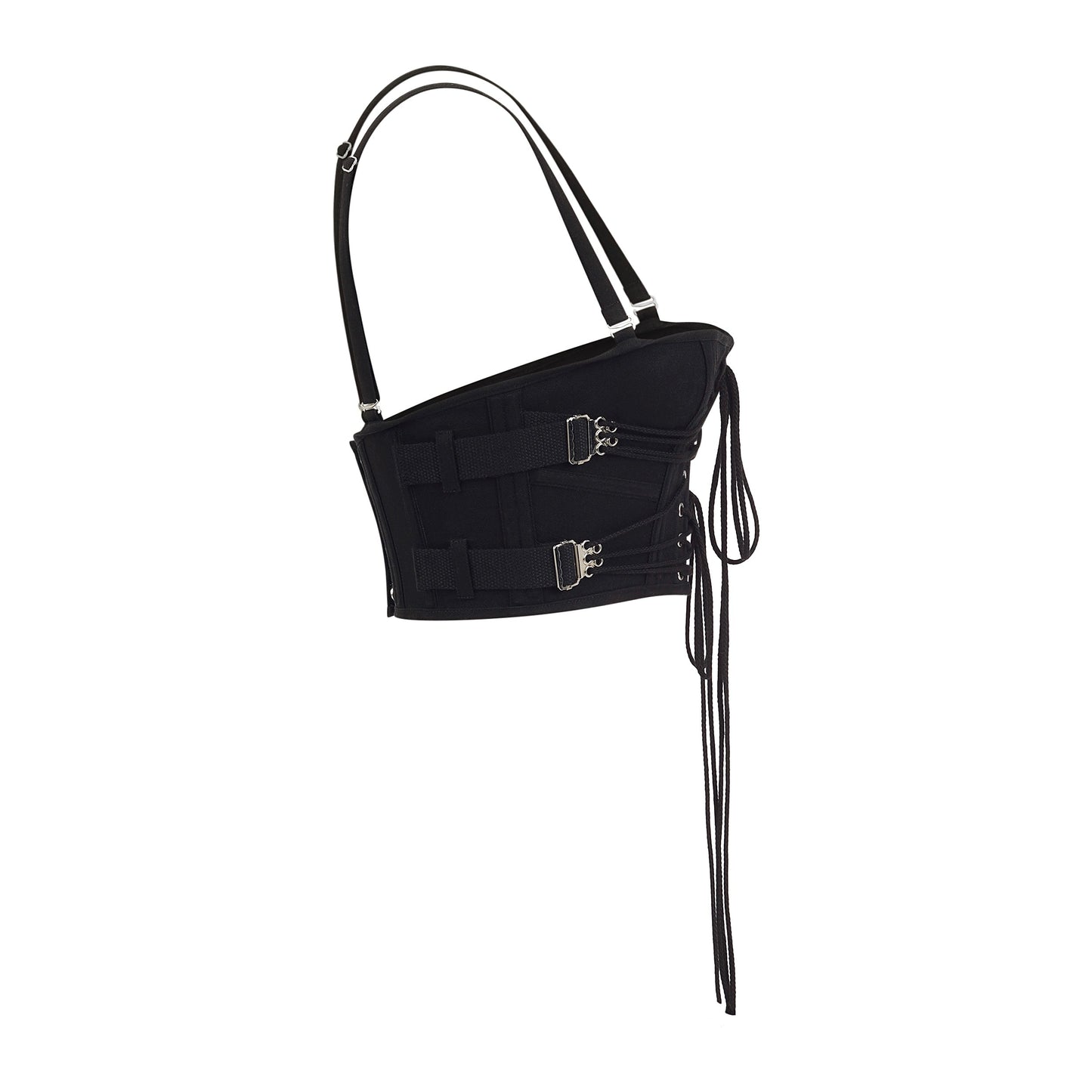 Buckle Corset in Midnight