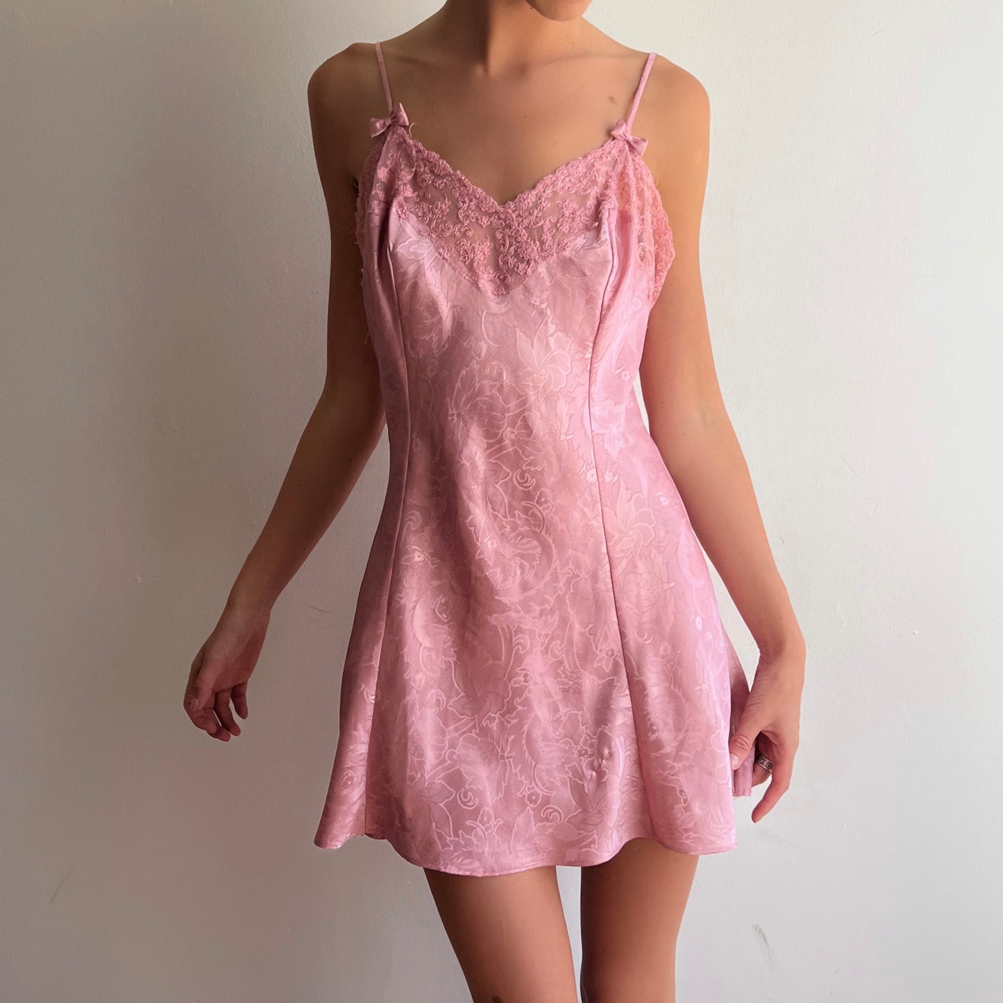 Pink Lace Dress (S)