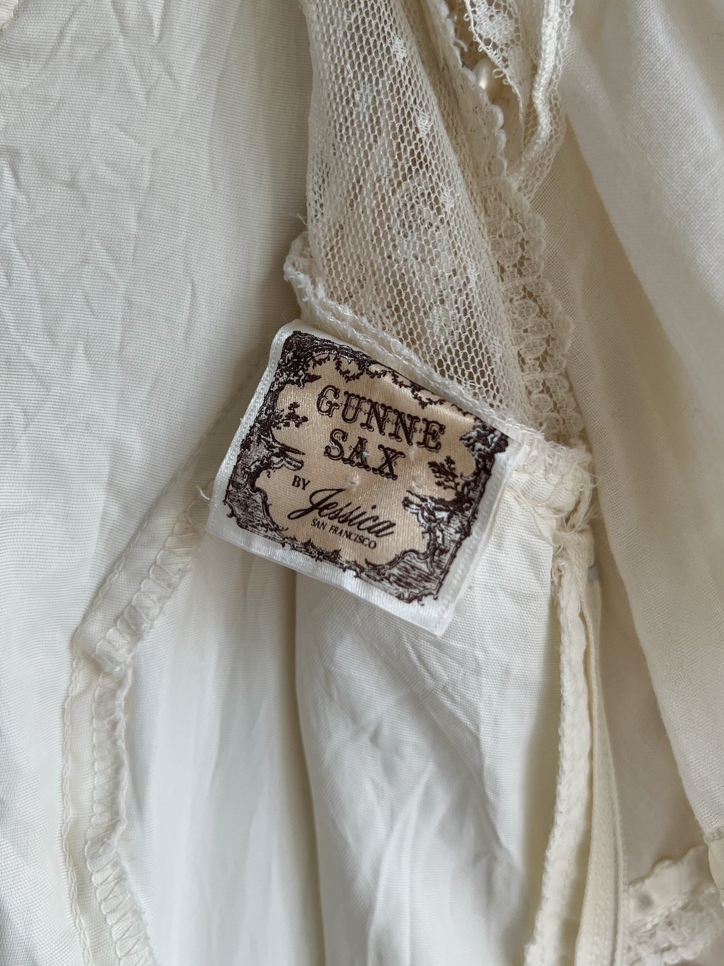 Gunne Sax Ruffle Gown (S)