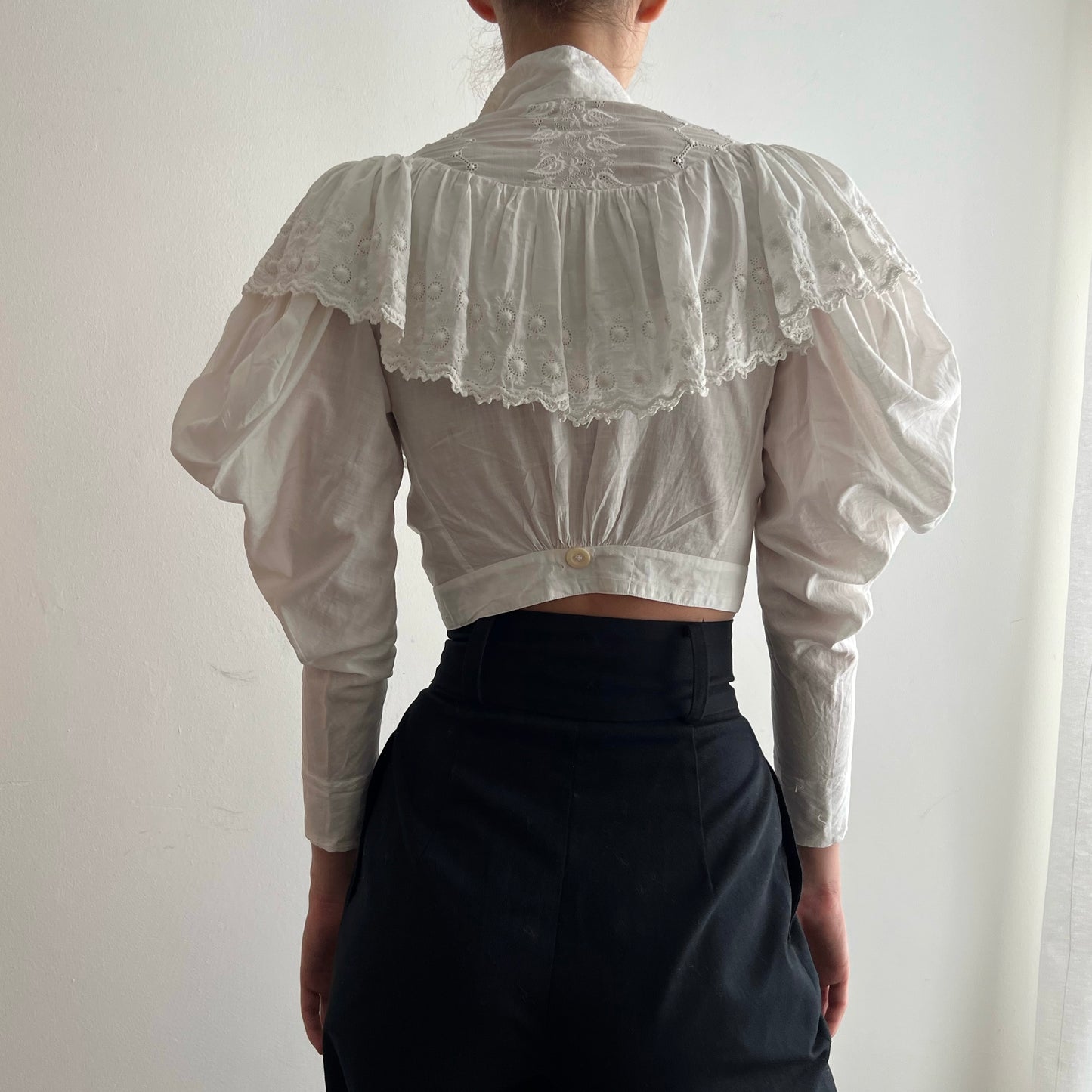 Leg-o-Mutton Edwardian Blouse (XXXS/XXS)