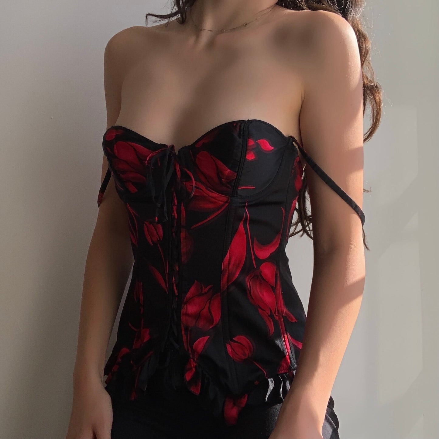 Silk Rose Bustier (34B/32C)
