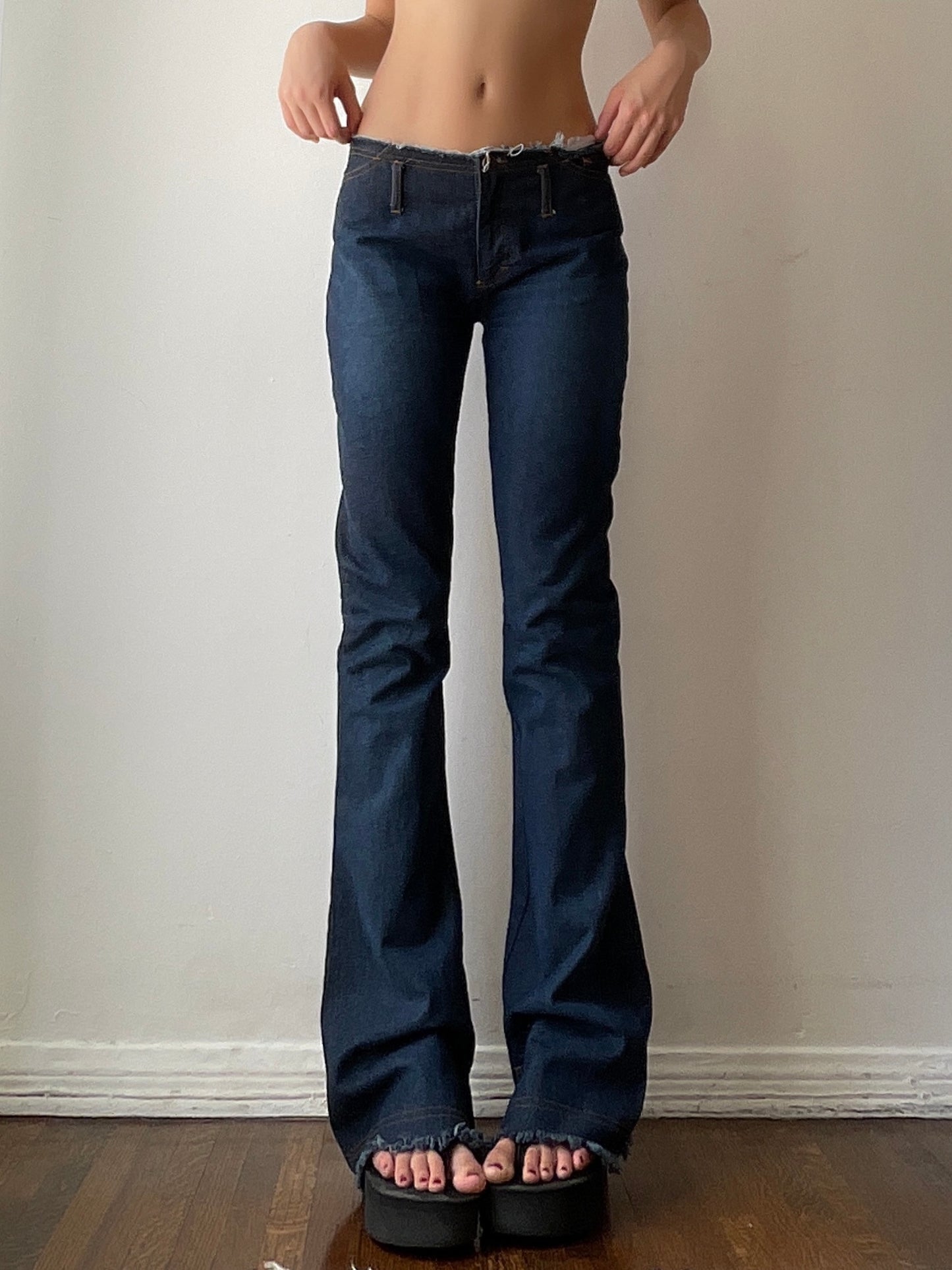 Distressed Italian Flares