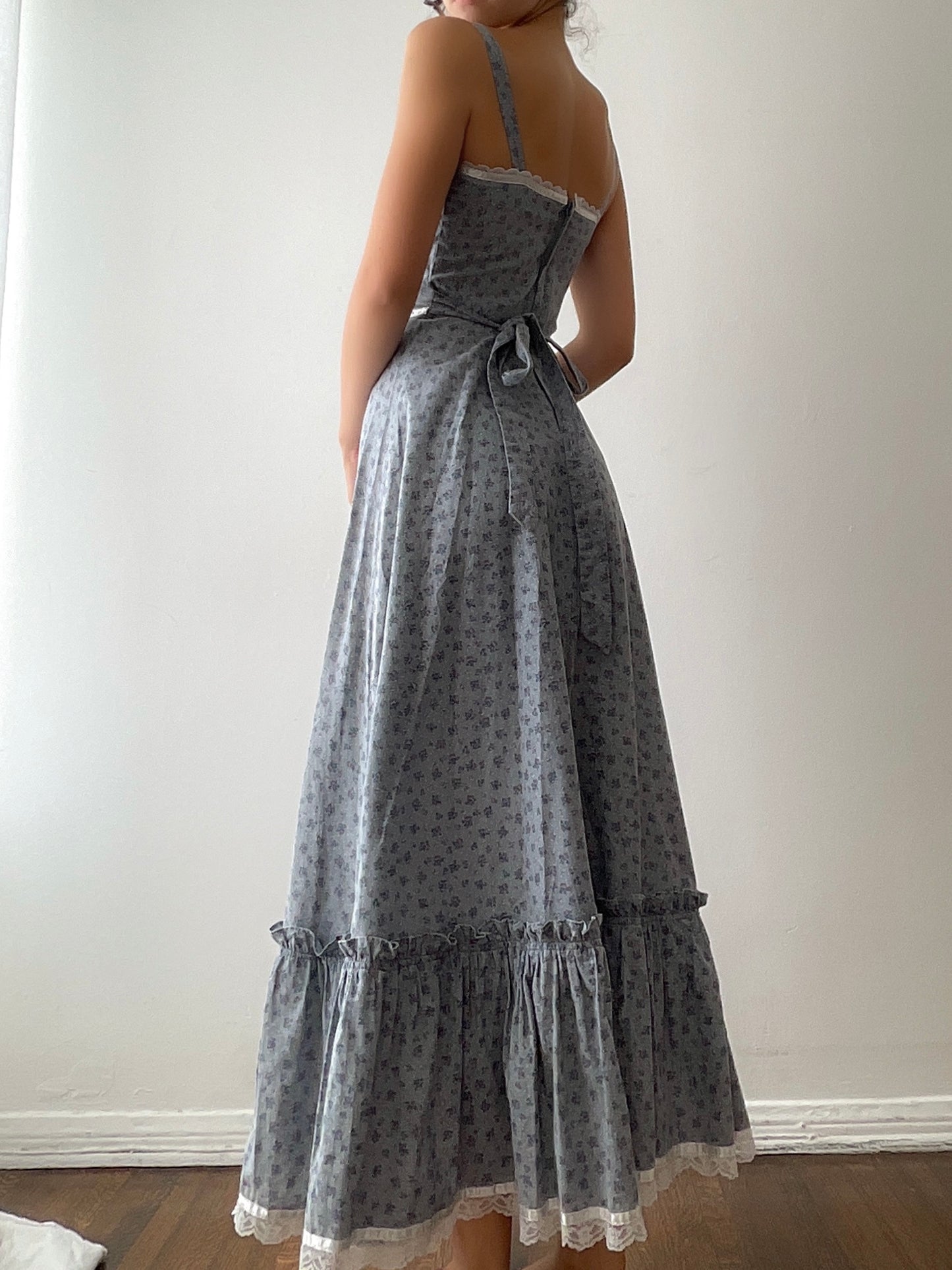Gunne Sax Blueberry Gown (XS/S)