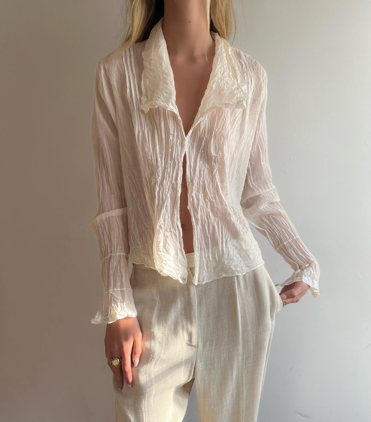 Edwardian Lawn Blouse (XS/S)