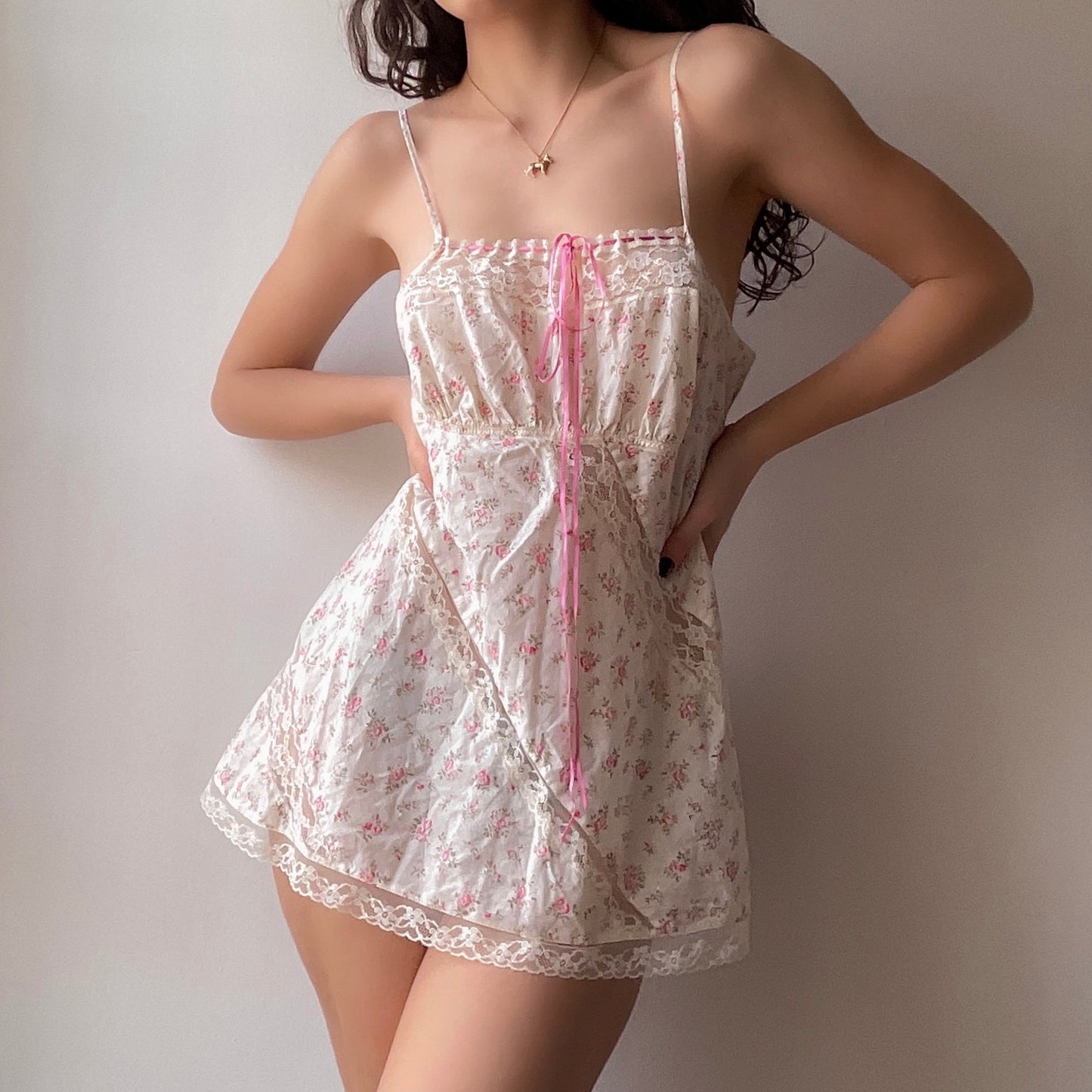Rose Garden Mini Dress (S/M)