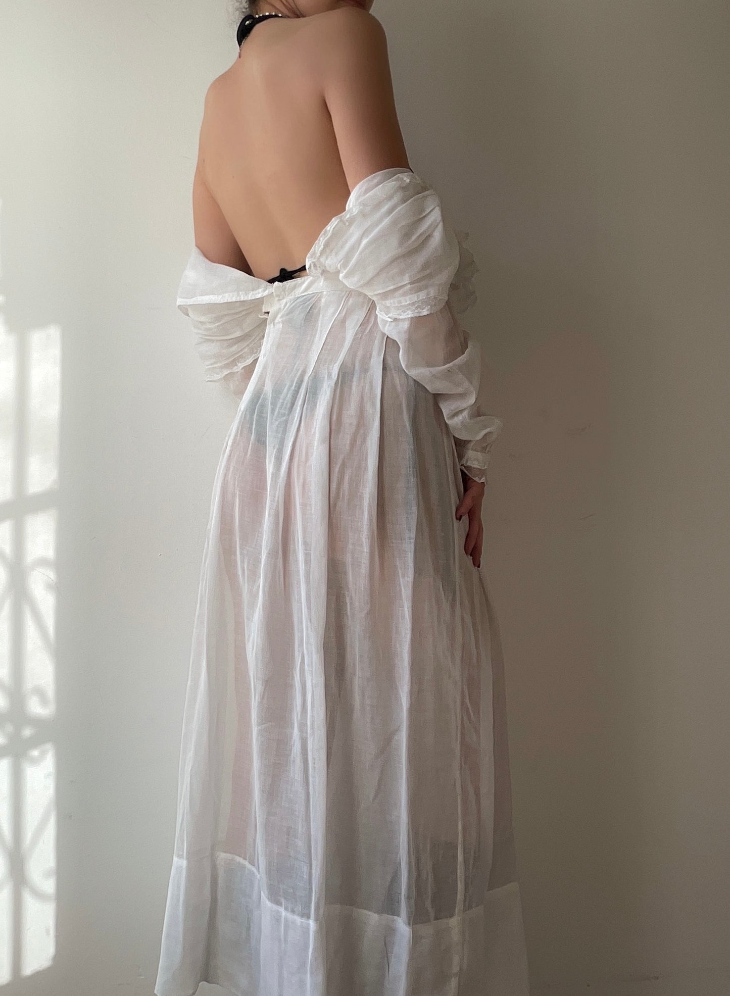 Edwardian Gauzy Dress (XXS/XS)