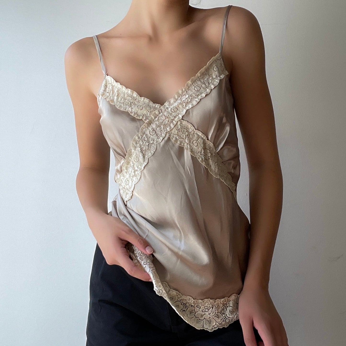 Satin Cami Top (S/M)
