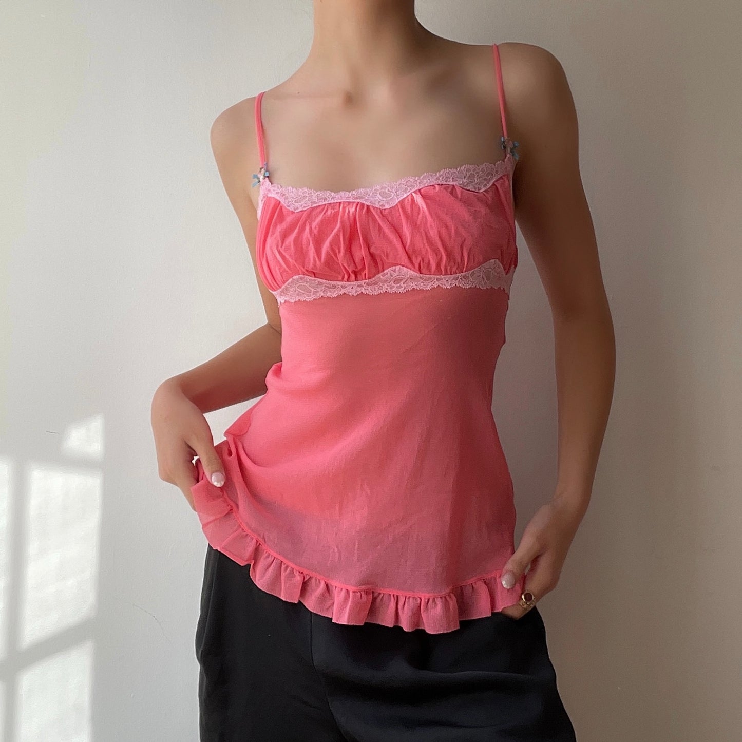 Mesh Babydoll Top (XS/S)