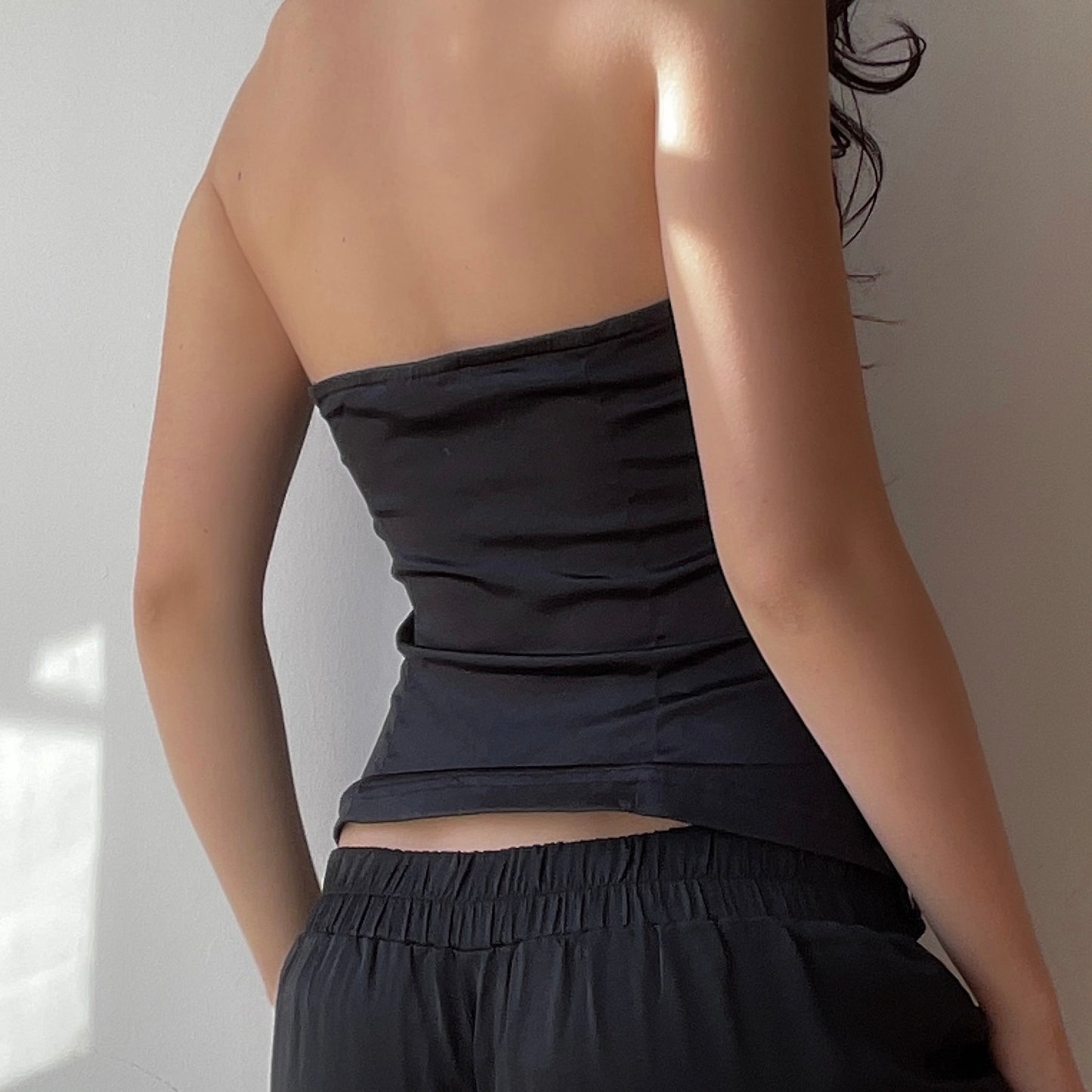 Y2K Satin Bustier (S)