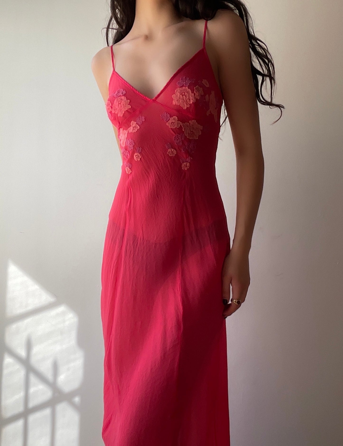 Sheer Silk Gown (XS/S)