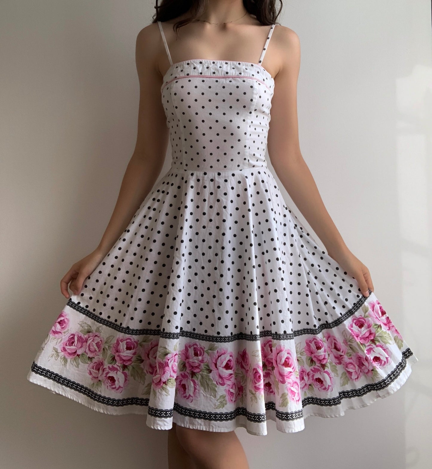 Dotted Summer Dress (XS/S)