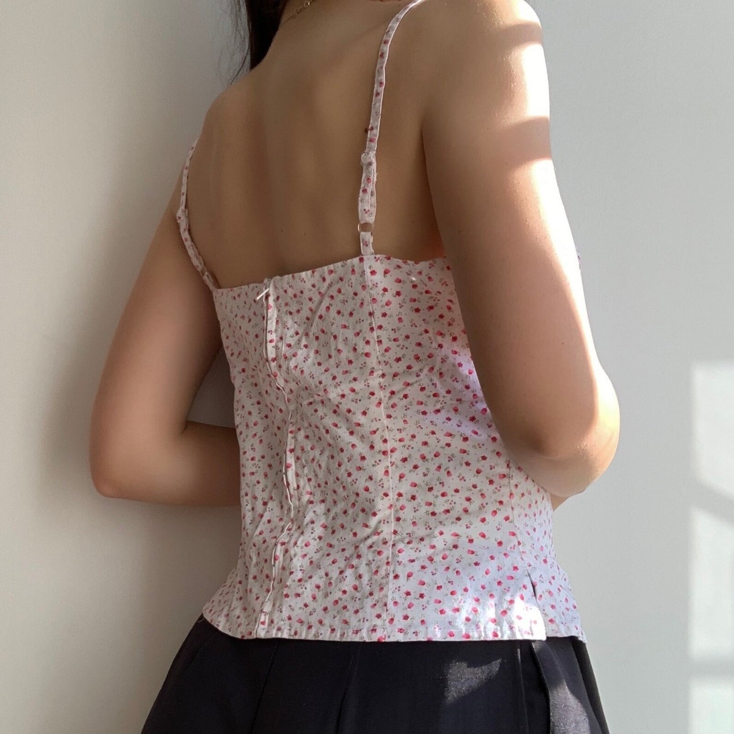 Ruched Roses Cami (M)