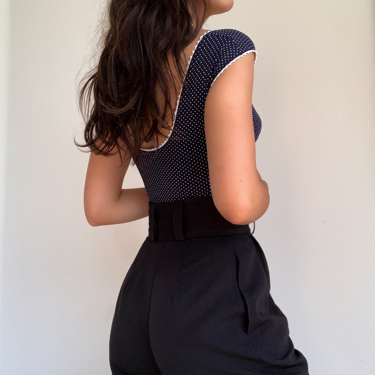 Dotted Bustier Top (34B/32B)