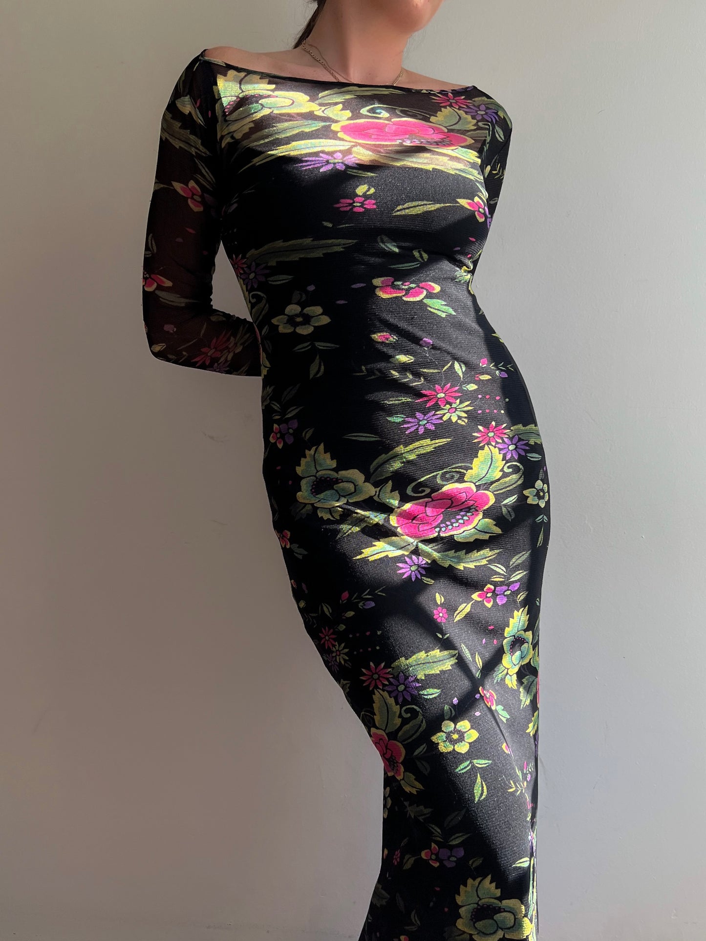 Tattoo Mesh Dress (M/L)