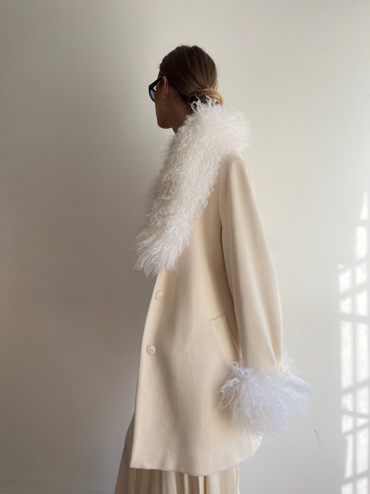 Ivory Penny Lane Coat (S/M)