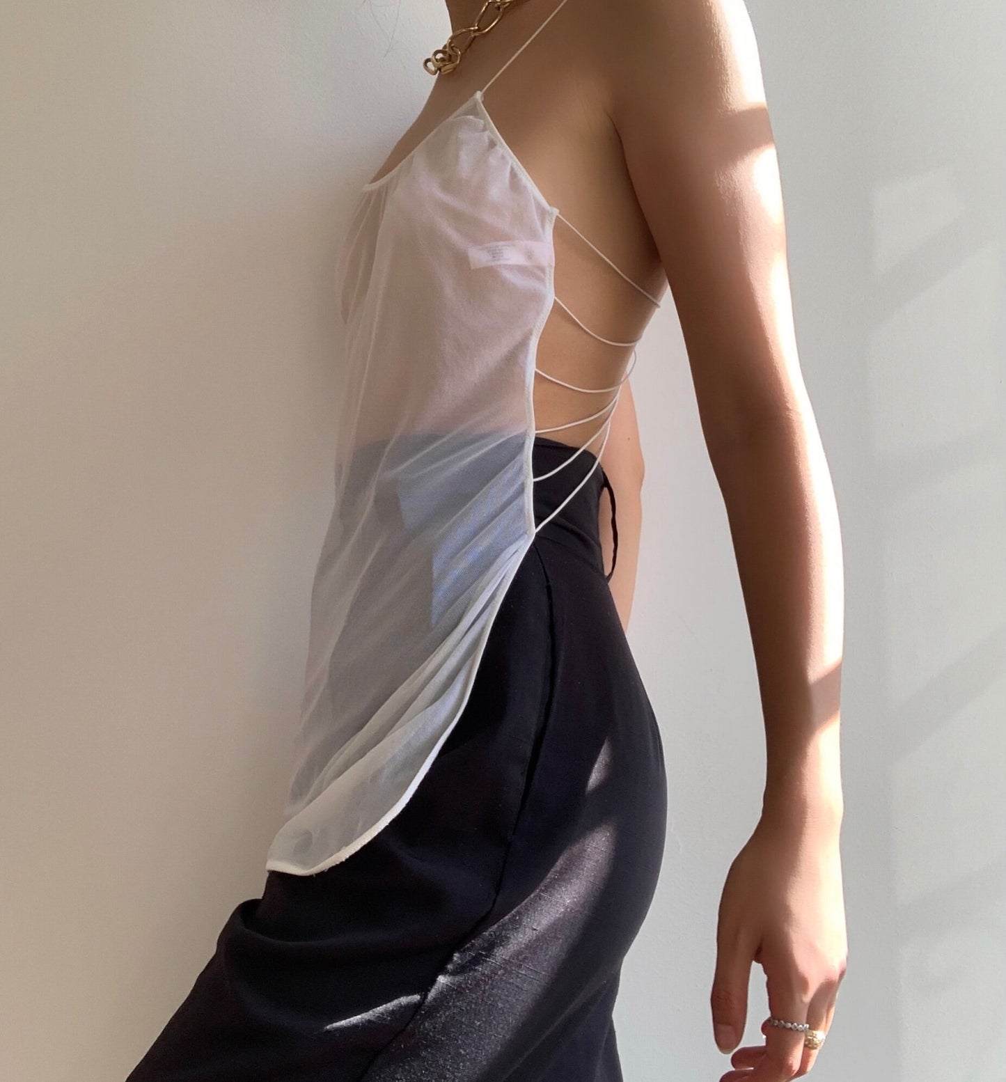 Strappy Mesh Top (XS/S)