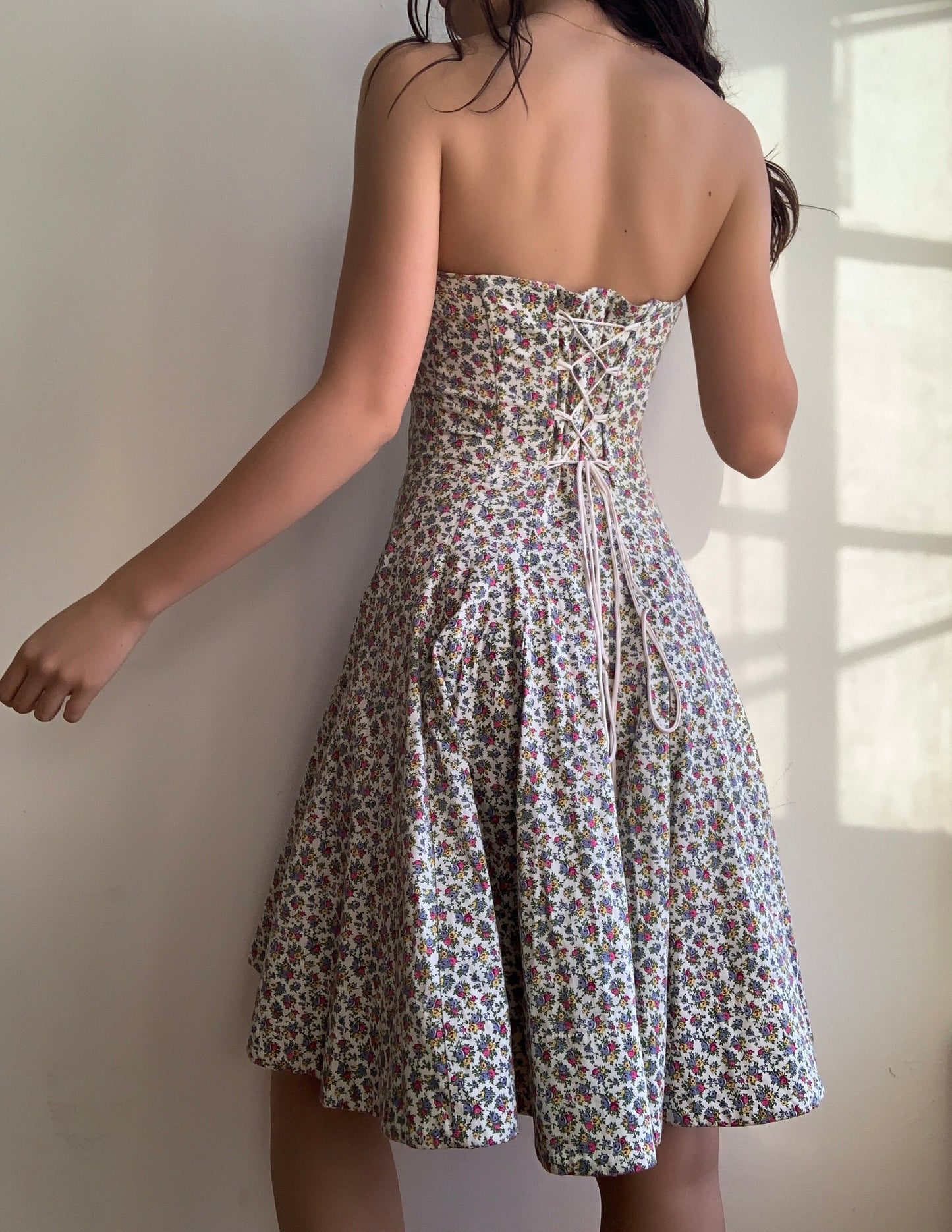 Floral Corset Dress (XS/S)