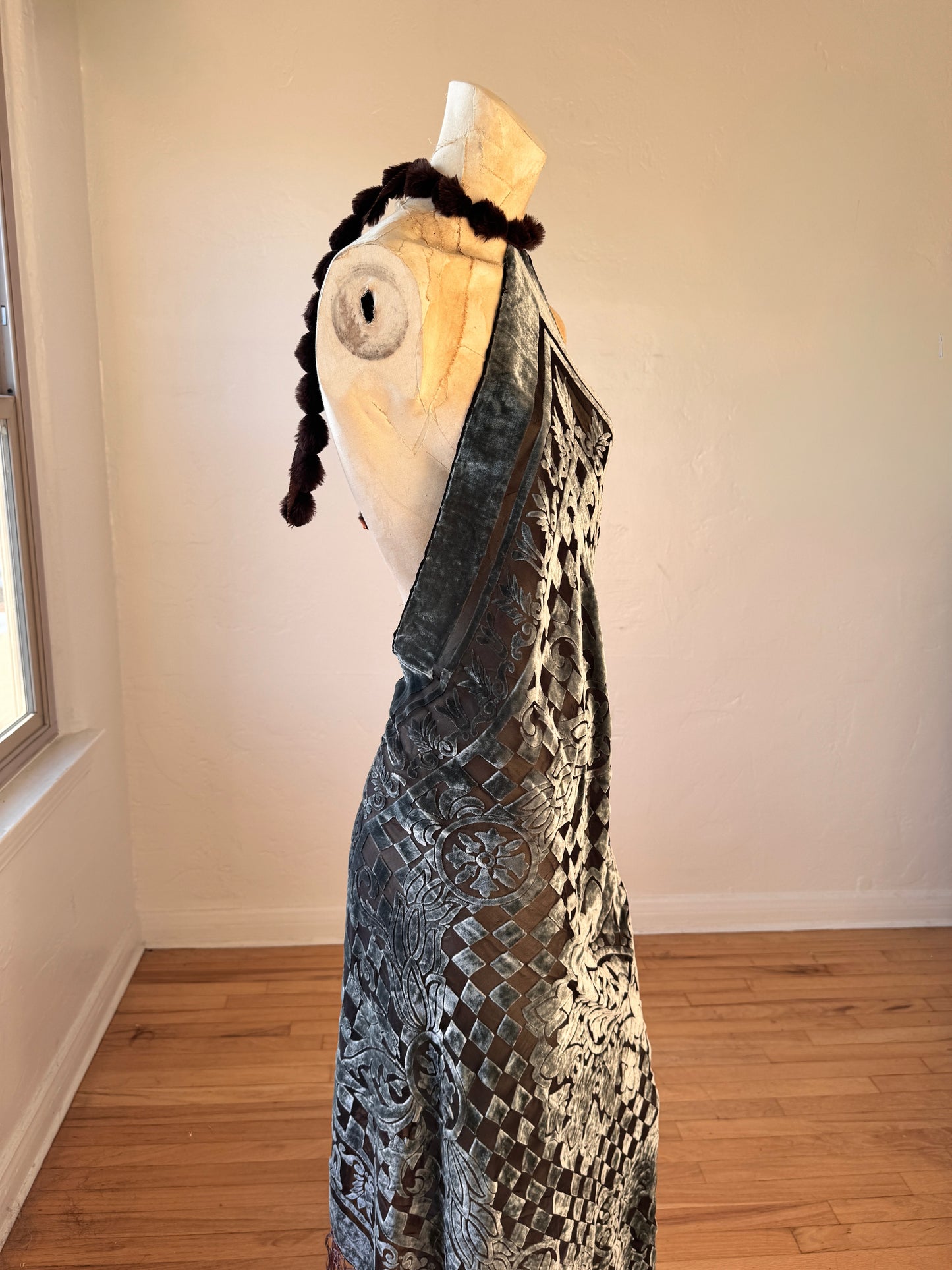 Charlotte Scarf Gown (S/M)
