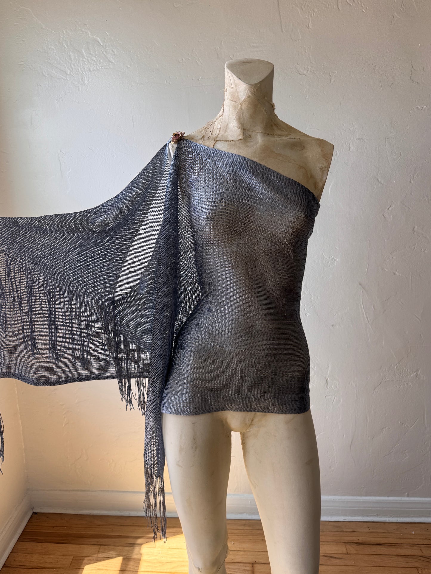 Slate Scarf Top