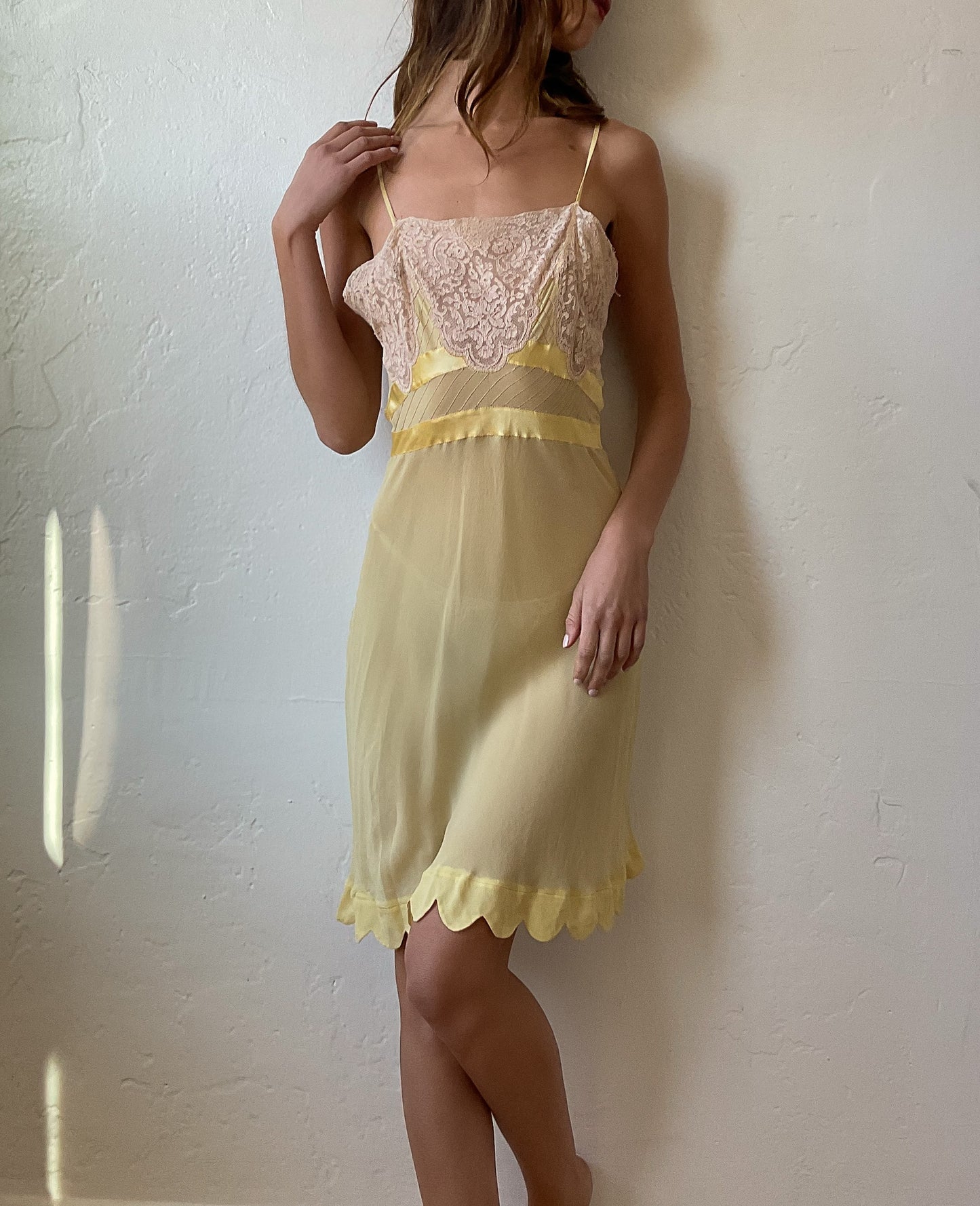 1930s Crepe Silk Dress