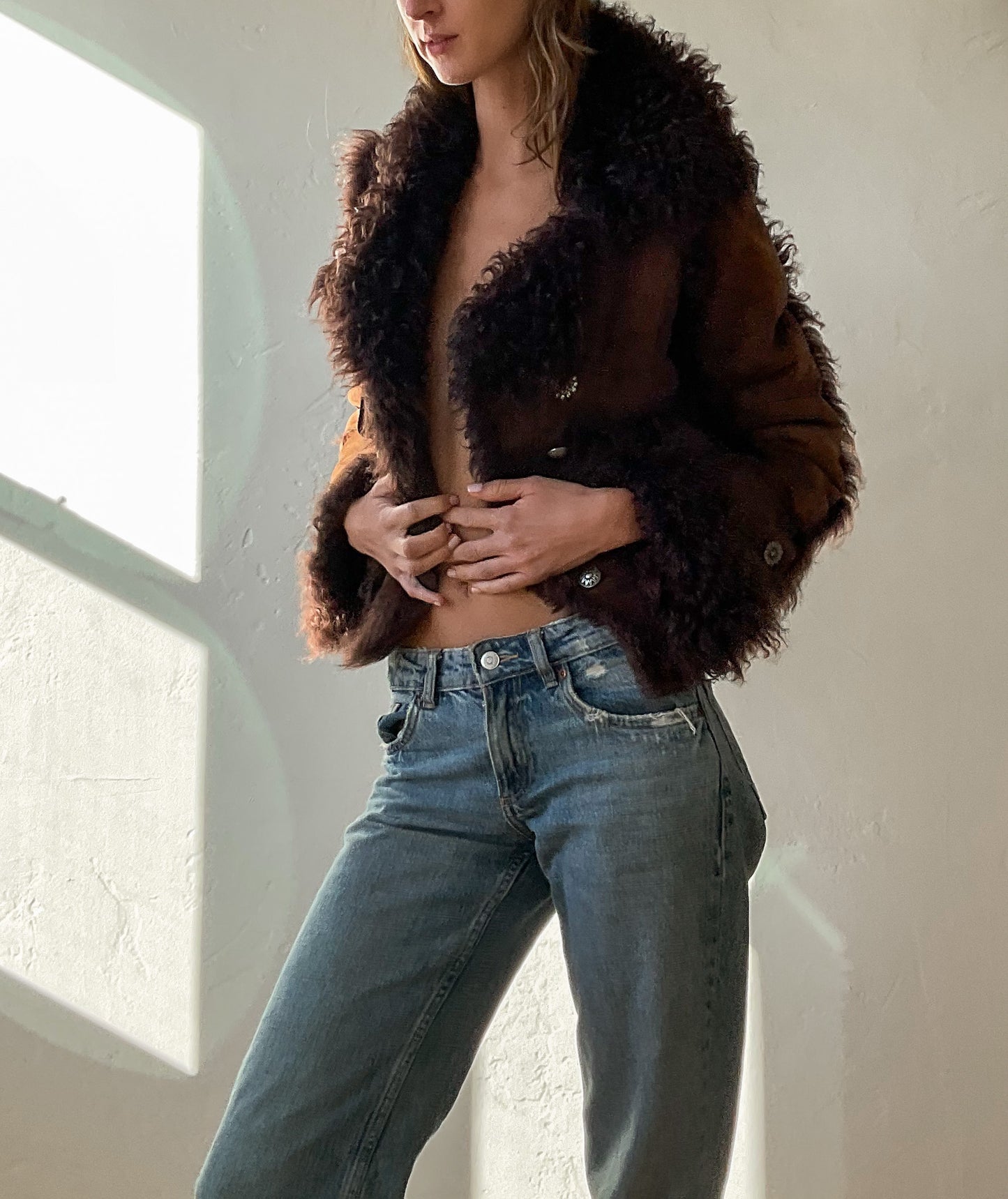 1970s Shearling Coat (XS/S)