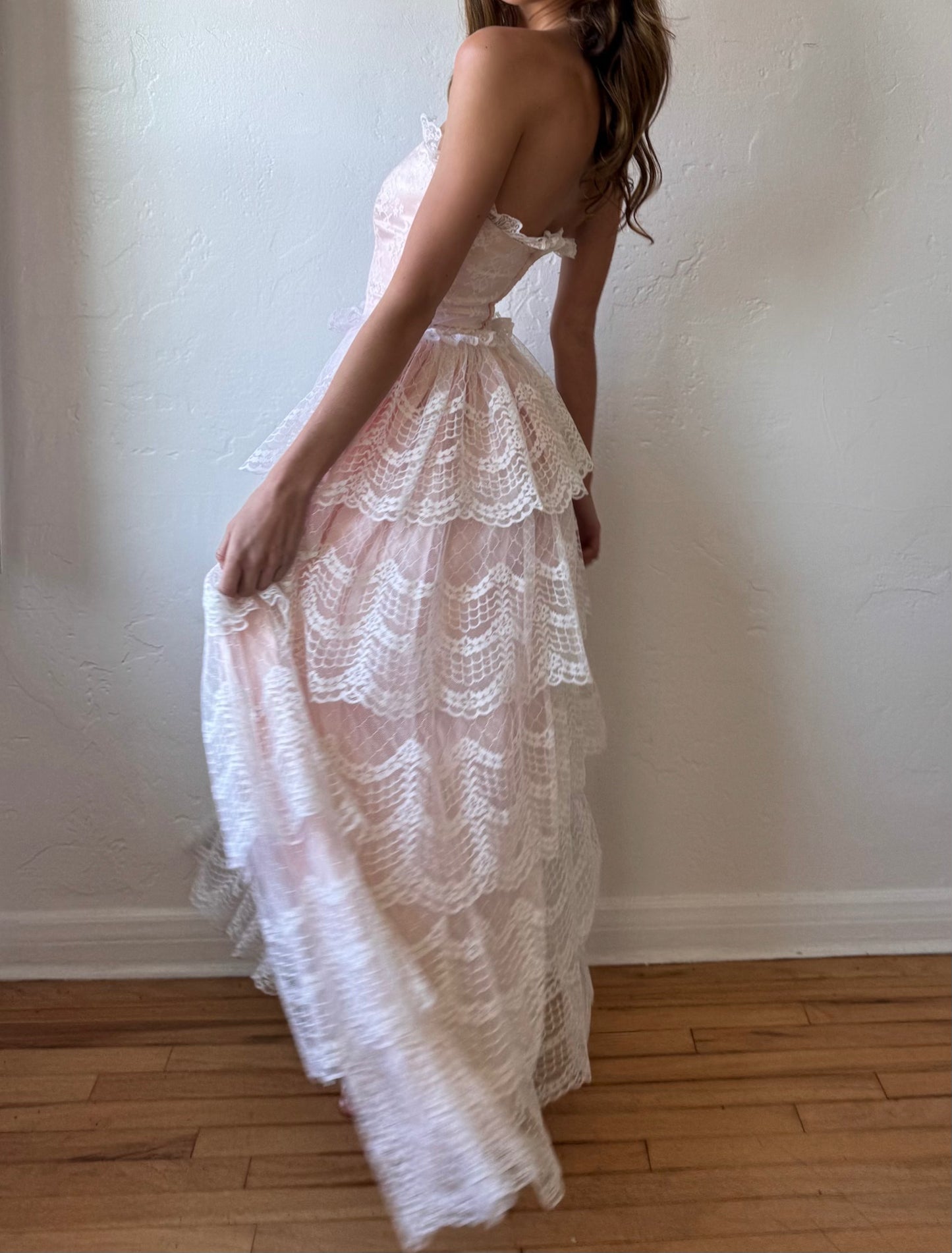 Princess Ruffle Gown (XXXS/XXS)