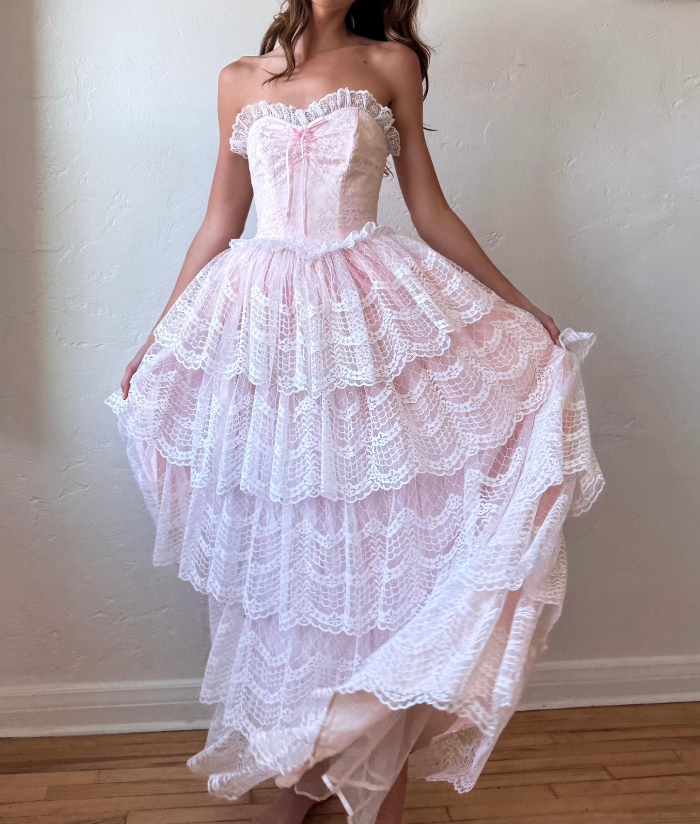 Princess Ruffle Gown (XXXS/XXS)
