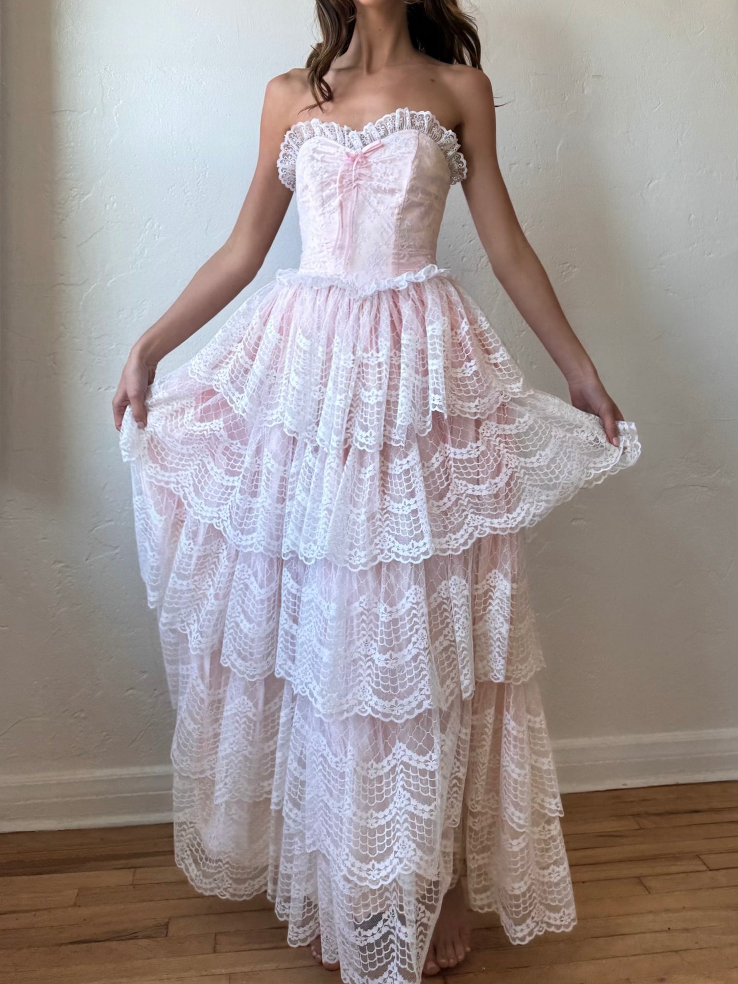 Princess Ruffle Gown (XXXS/XXS)