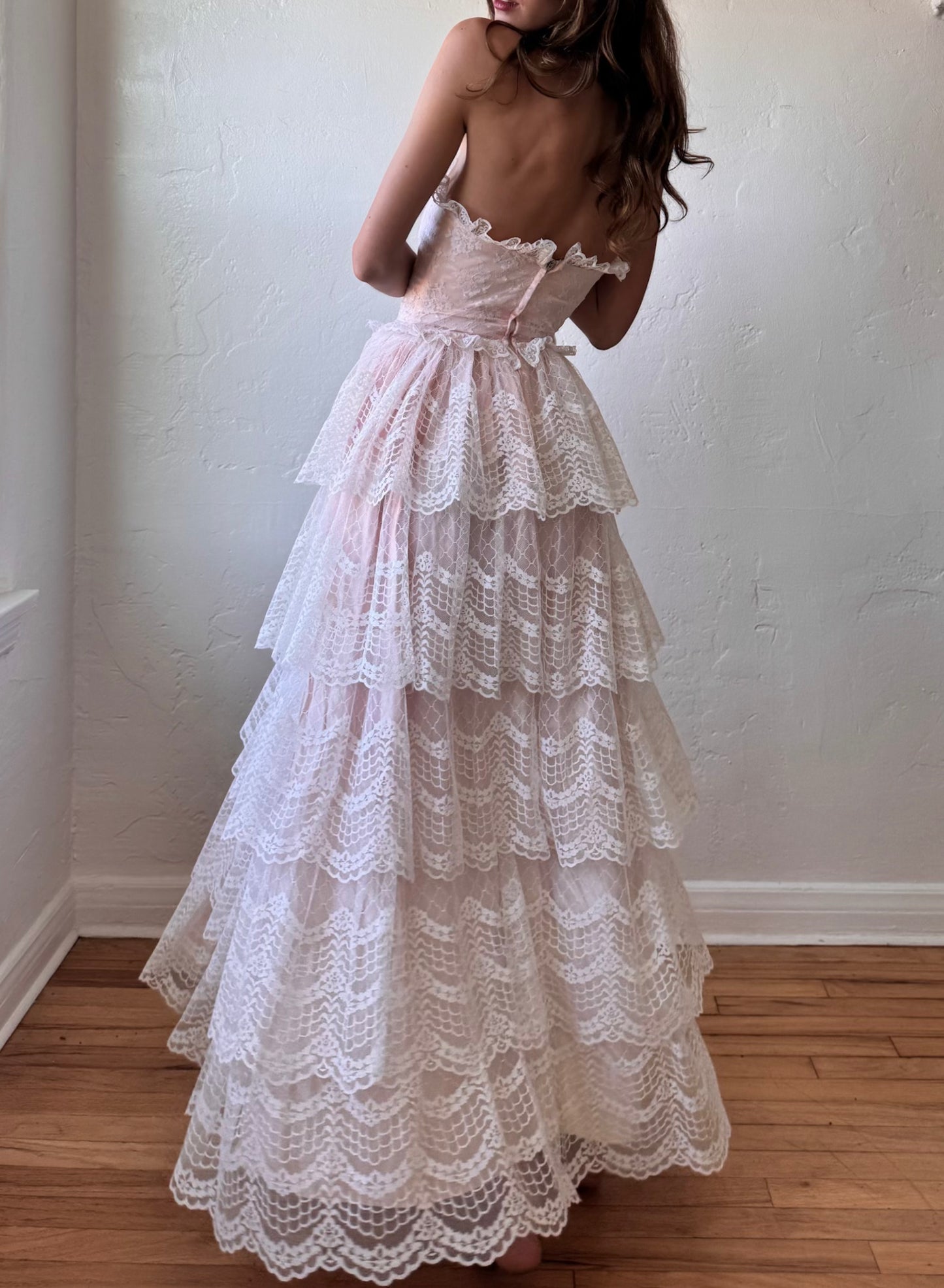 Princess Ruffle Gown (XXXS/XXS)