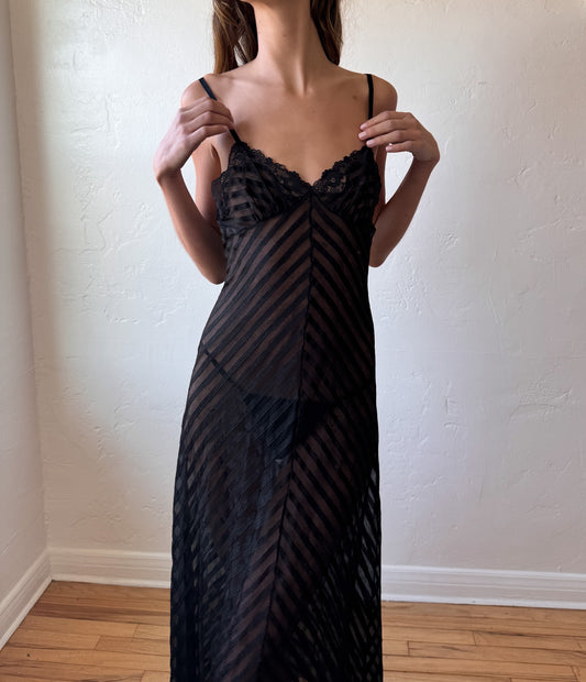 90s Sheer Dress (XS/S)