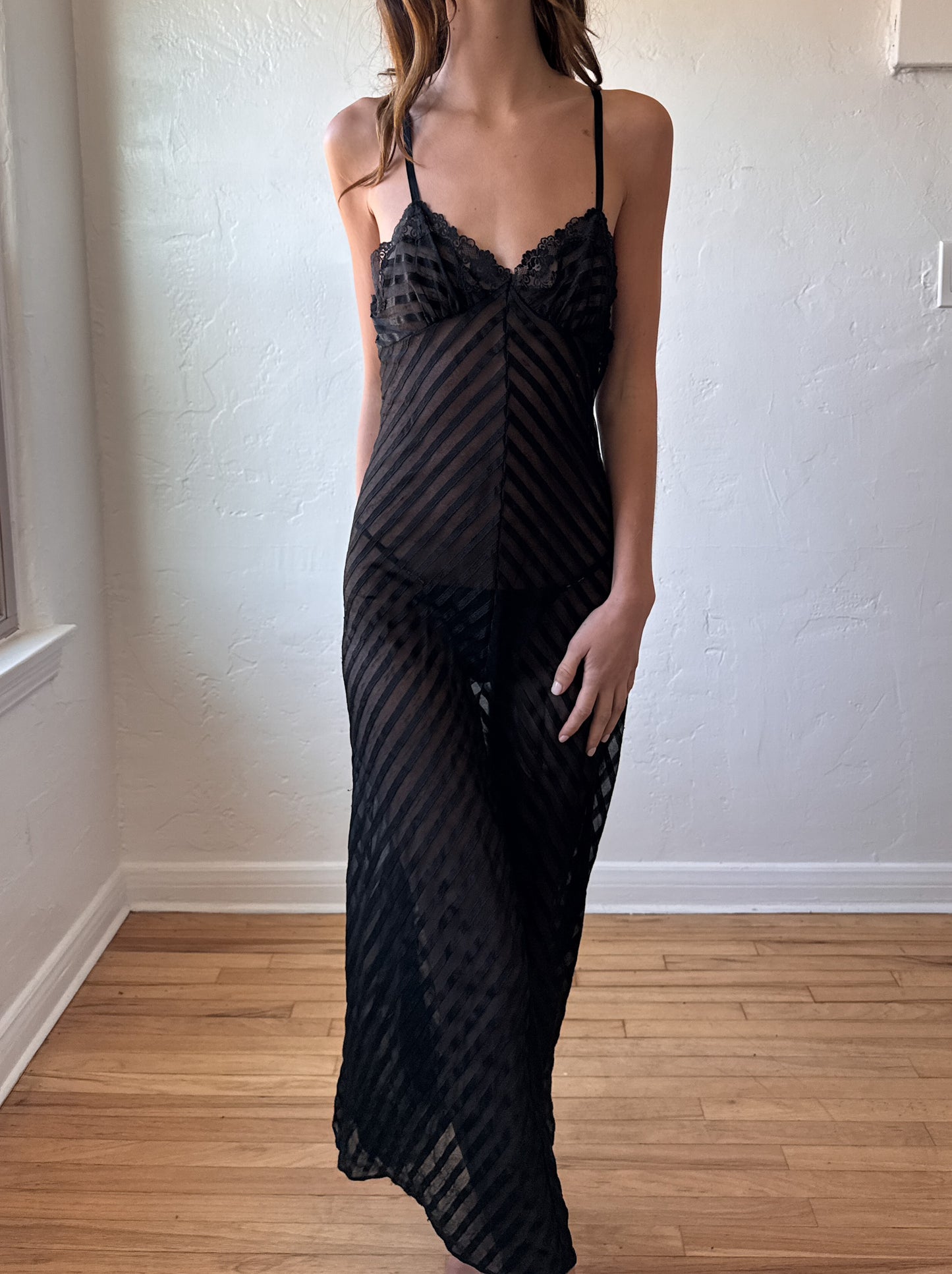 90s Sheer Dress (XS/S)