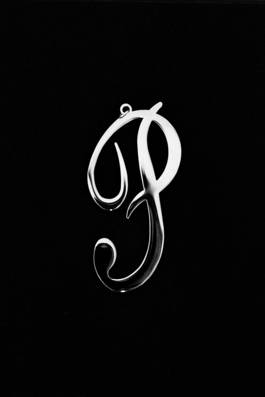 “P” Letter Necklace