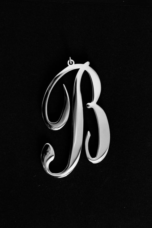 “B” Letter Necklace