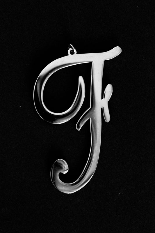 “F” Letter Necklace